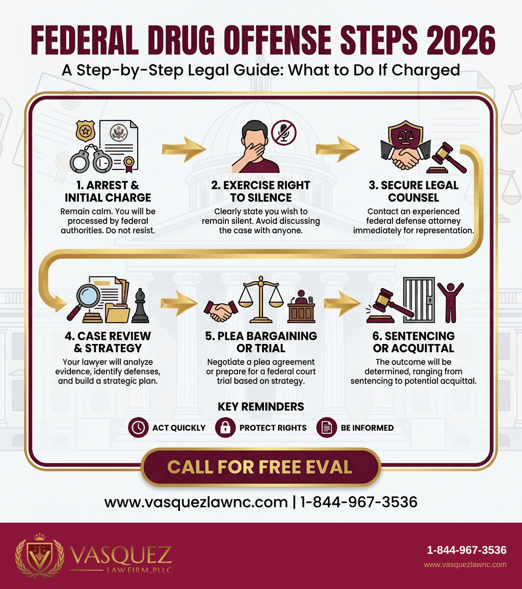 Visual Guide 1 for What Federal Drug Charges Mean for You in 2026