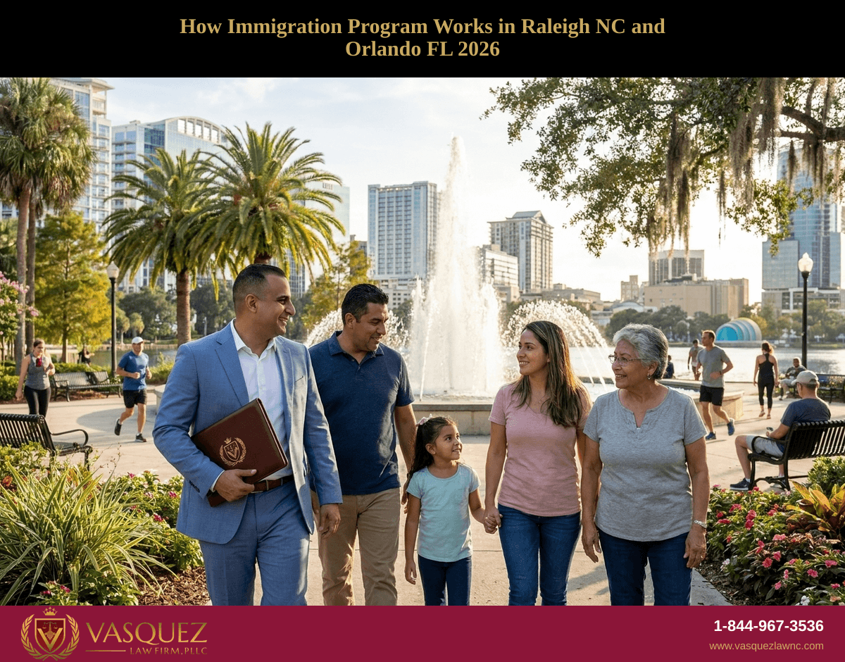 How Immigration Program Works in Raleigh NC and Orlando FL 2026