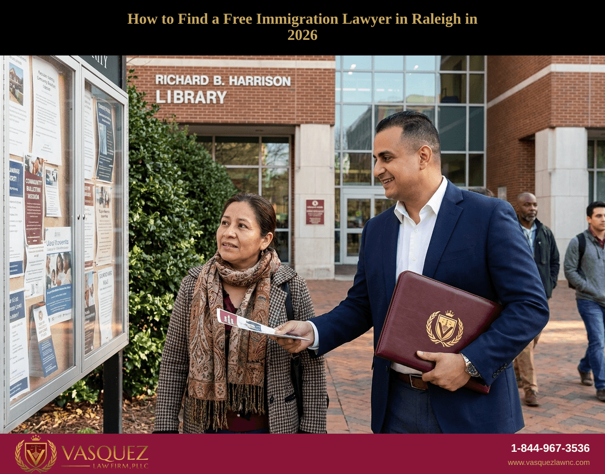 How to Find a Free Immigration Lawyer in Raleigh in 2026