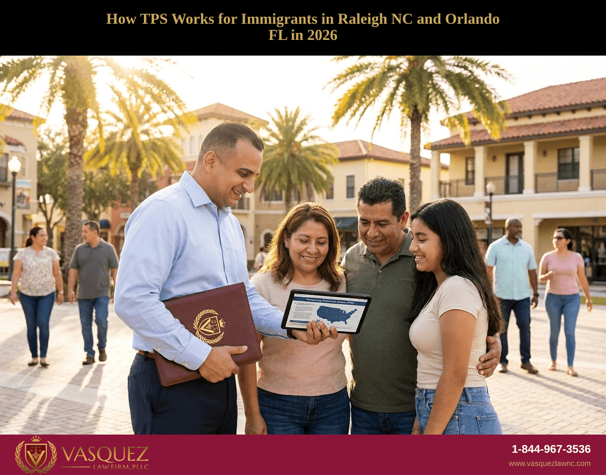 How TPS Works for Immigrants in Raleigh NC and Orlando FL in 2026