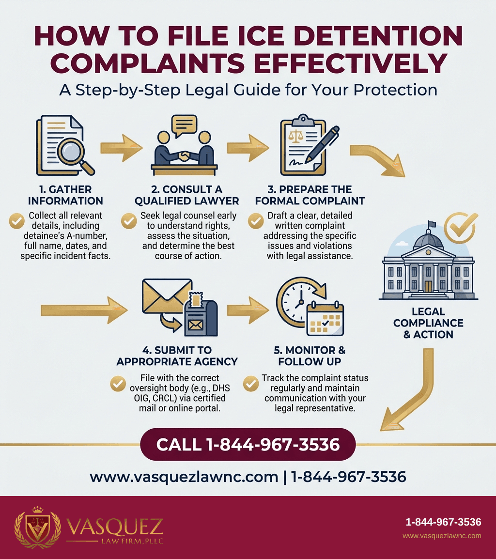 Visual Guide 1 for How ICE Detention Complaints Work and What to Expect in 2026