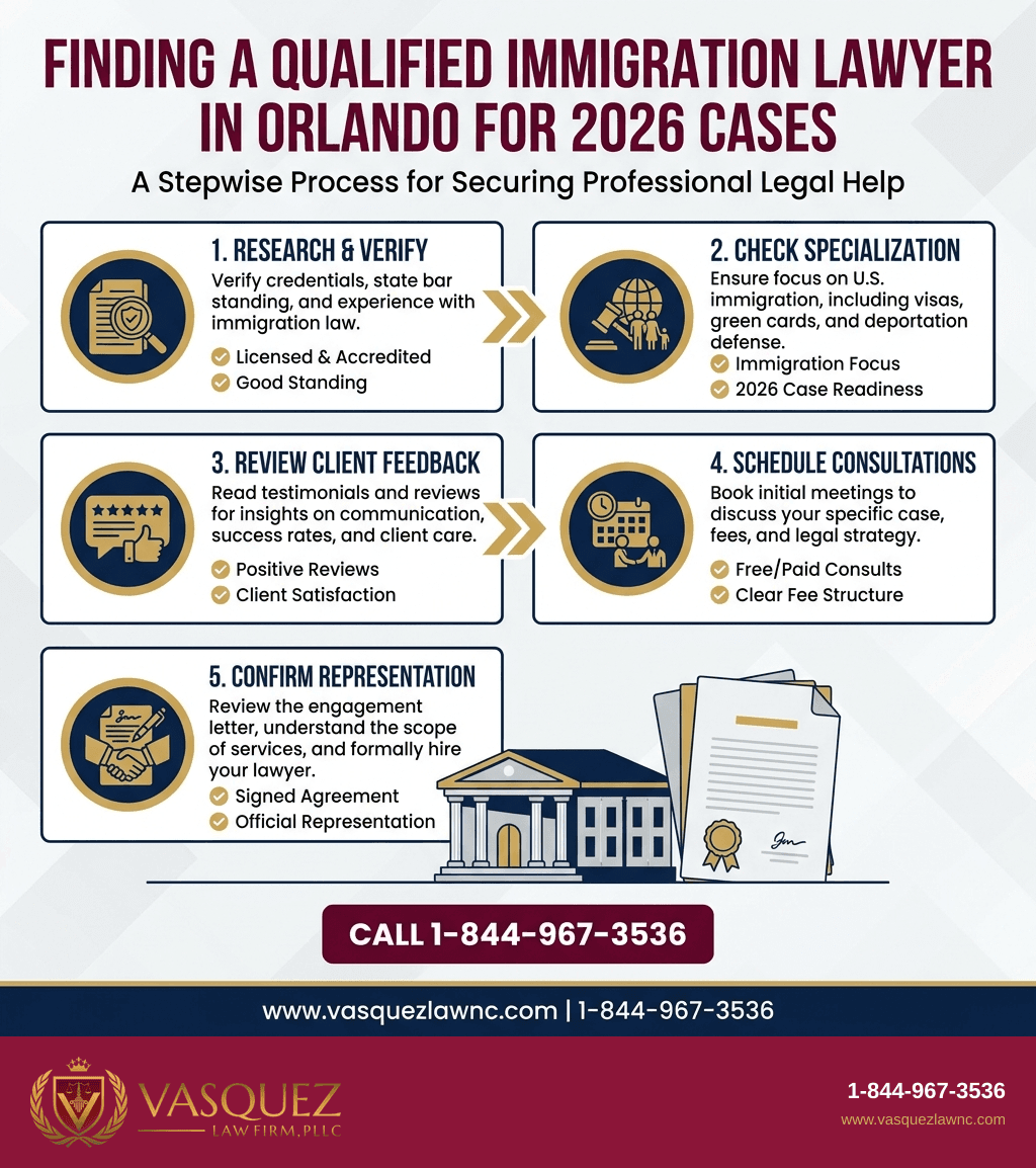 Visual Guide 1 for Abogado de inmigración near me: How to Find Legal Help in Orlando 2026