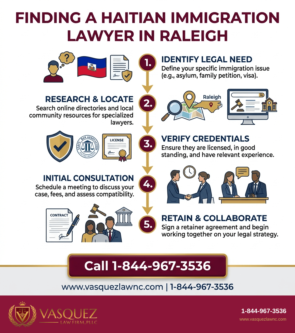 Visual Guide 1 for How Haitian Immigration Lawyer Near Me Helps in Raleigh in 2026