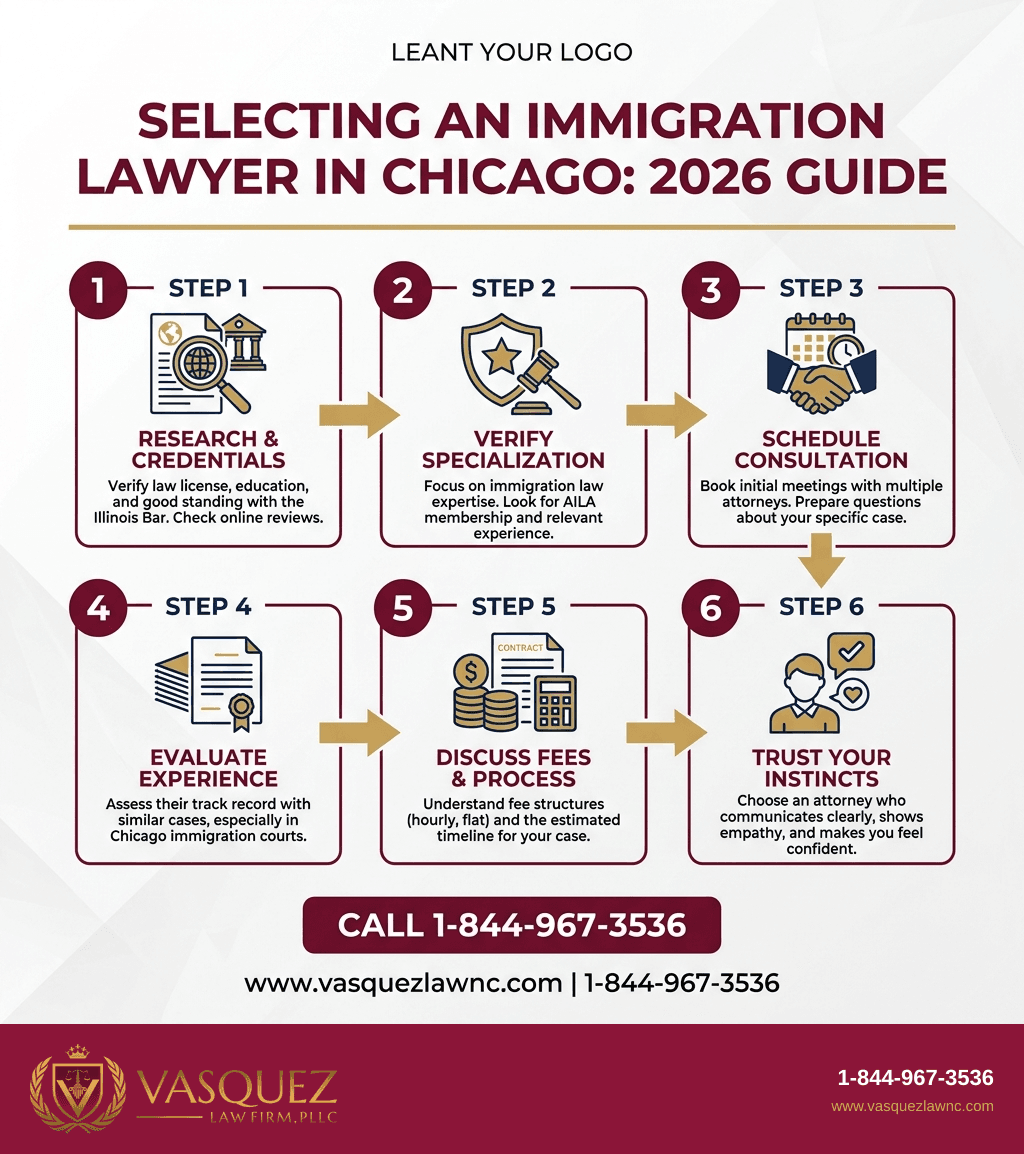 Visual Guide 1 for Immigration Lawyer in Chicago IL: What You Should Know in 2026