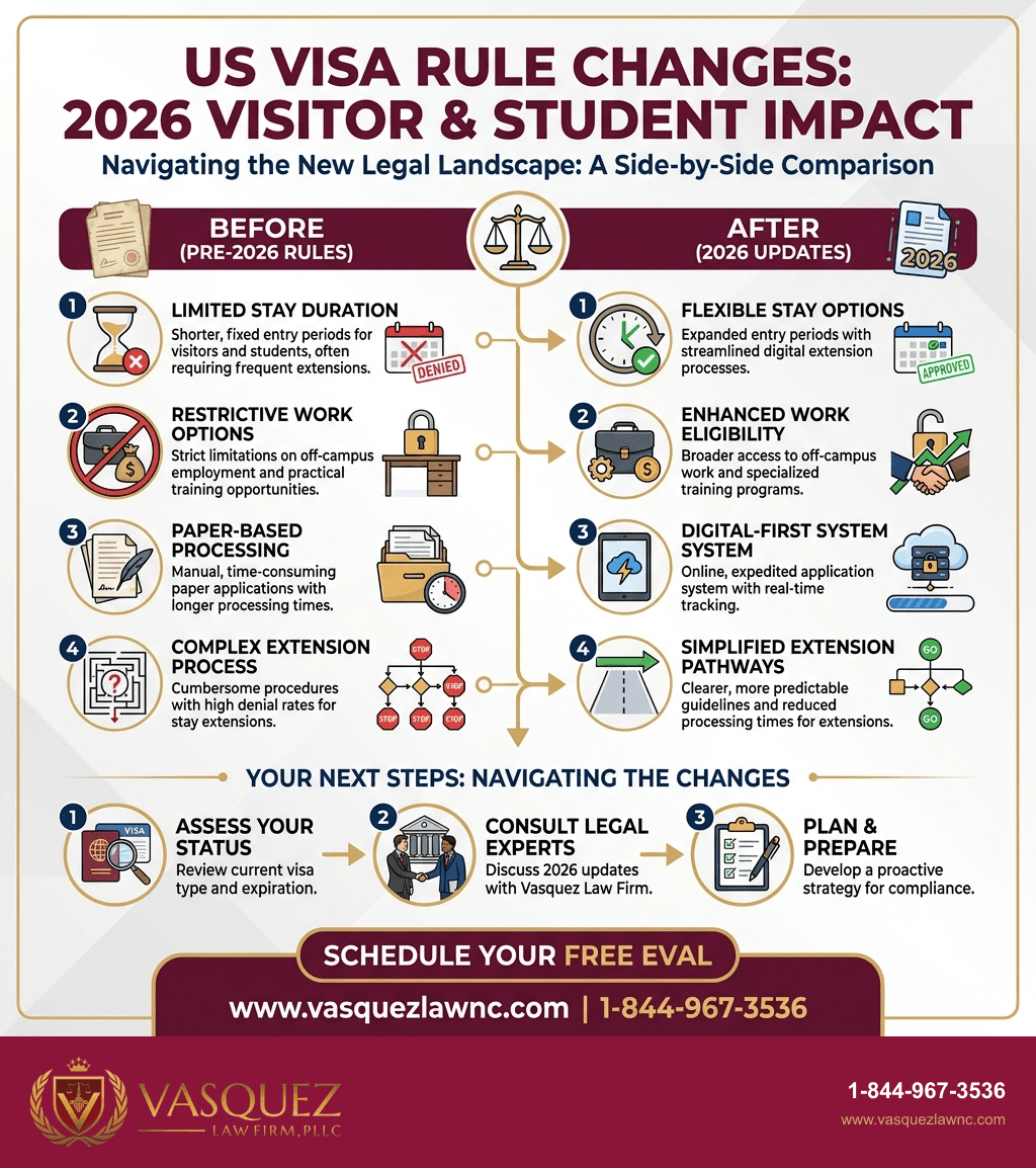 Visual Guide 2 for US Visa Rules Explained: What You Need in 2026