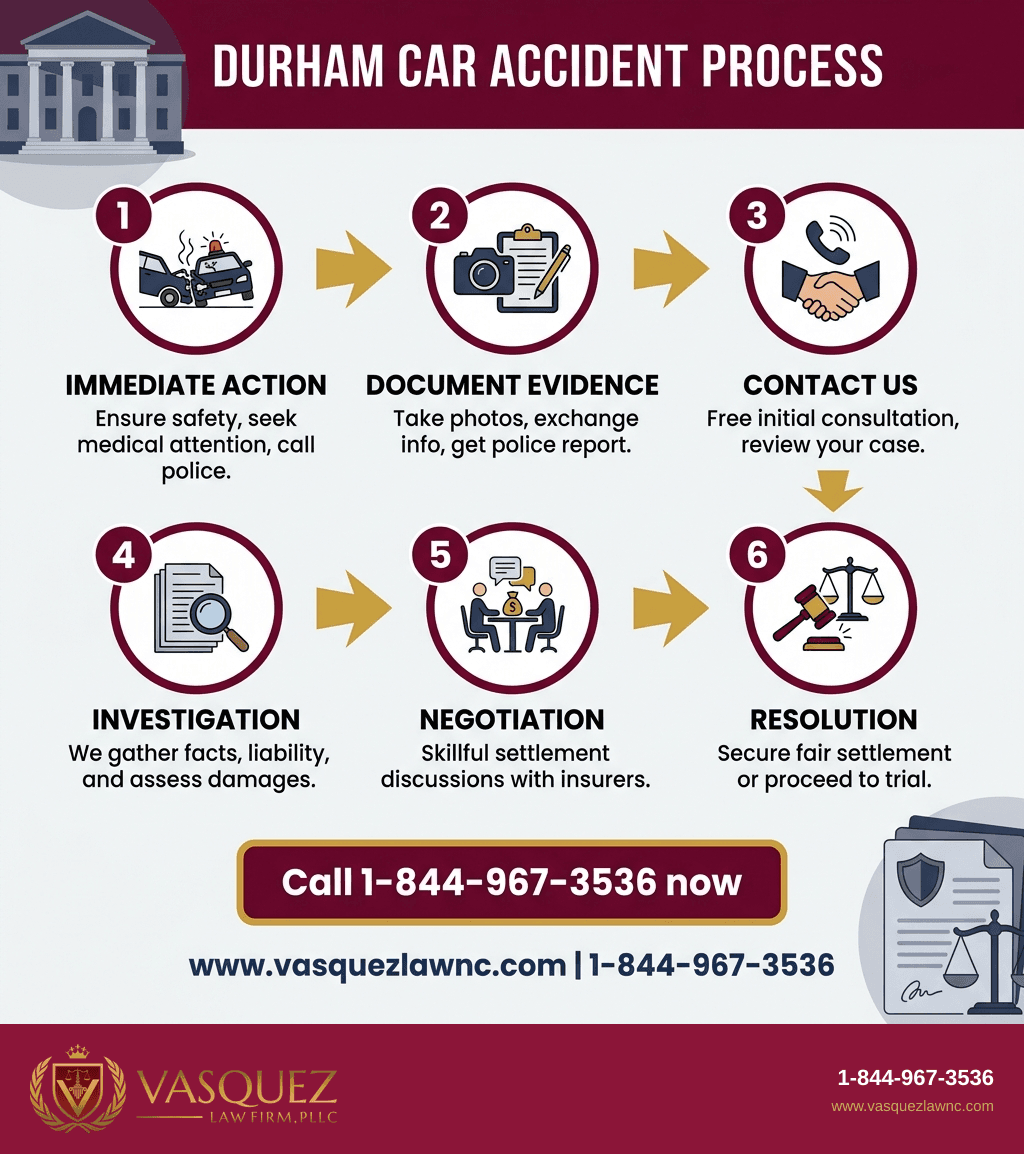 Visual Guide 1 for Durham Car Accidents: What You Need to Know in 2026