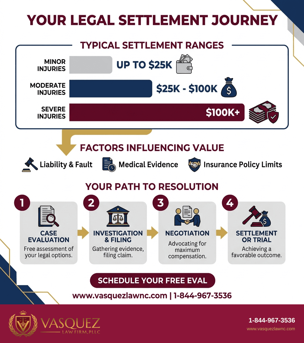 Visual Guide 2 for How Bicycle Accident Settlements Work in Charlotte in 2026
