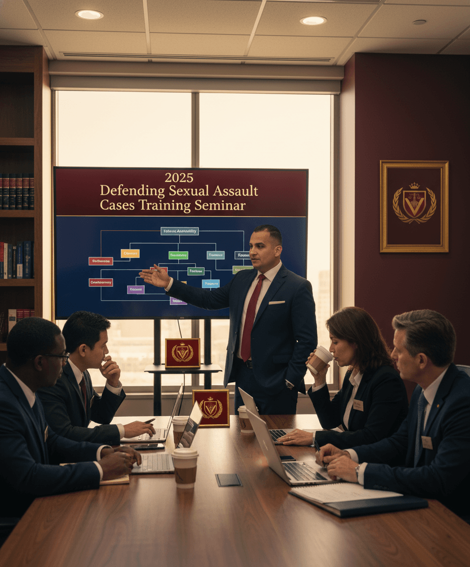 Navegando la Defensa de Agresión Sexual: Destacados del Seminario 2025