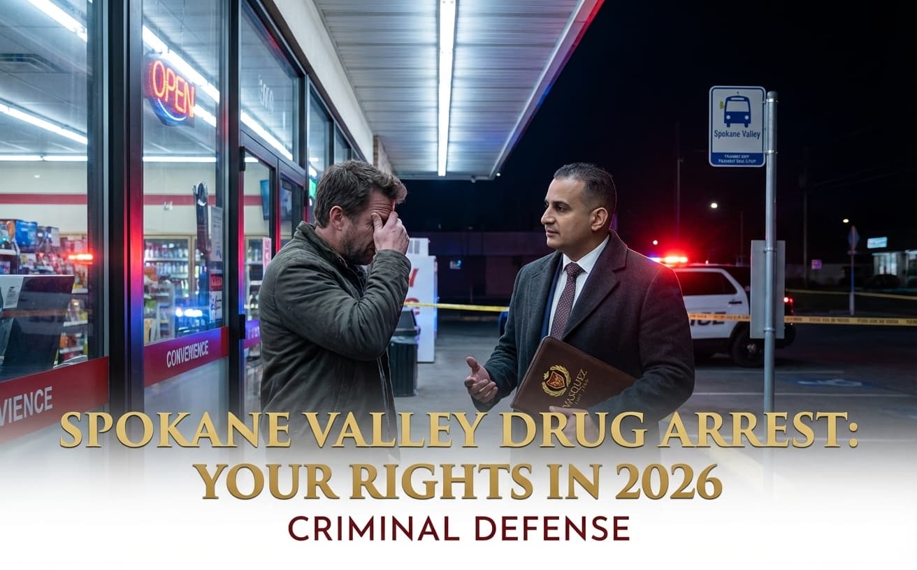 Know Your Rights After a Drug Arrest in Spokane Valley