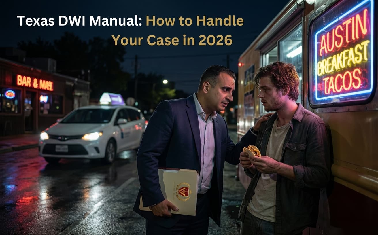 Texas DWI Manual: How to Handle Your Case in 2026