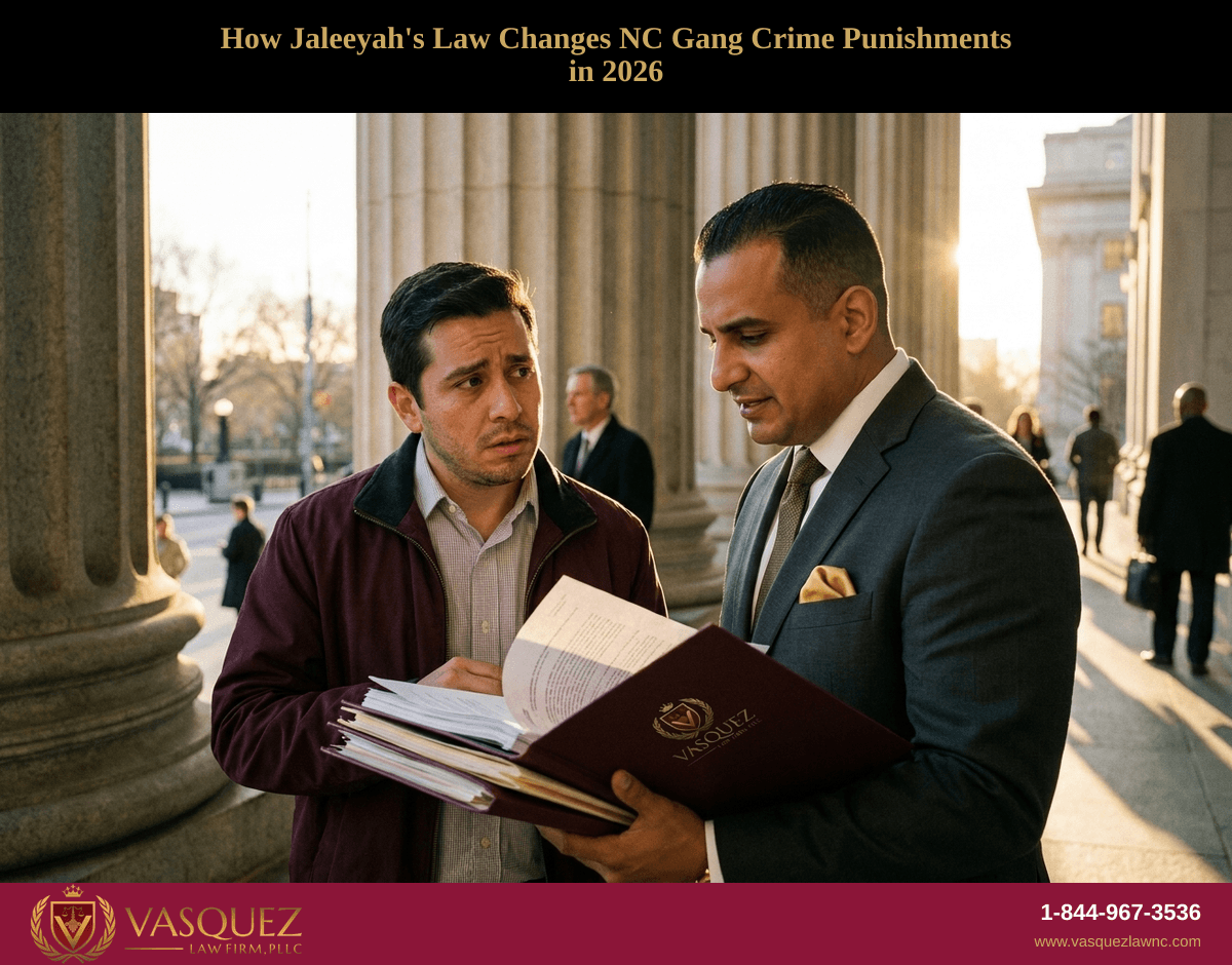 How Jaleeyah's Law Changes NC Gang Crime Punishments in 2026