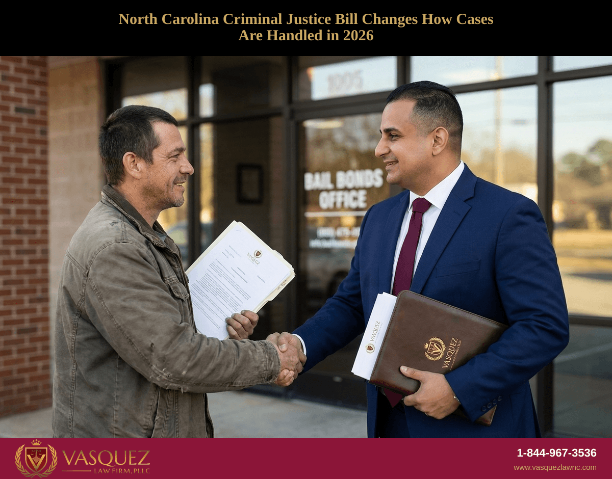 North Carolina Criminal Justice Bill Changes How Cases Are Handled in 2026