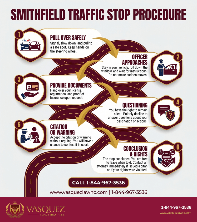 Key Statistics and Data for What Happens During a Traffic Stop in Smithfield in 2026?