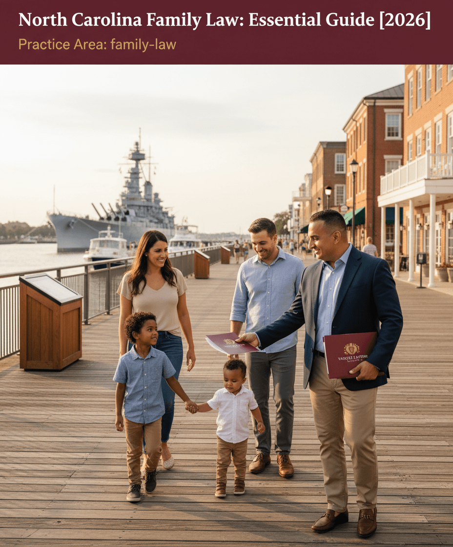 Lo que Necesita Saber Sobre el Derecho Familiar en Carolina del Norte en 2026