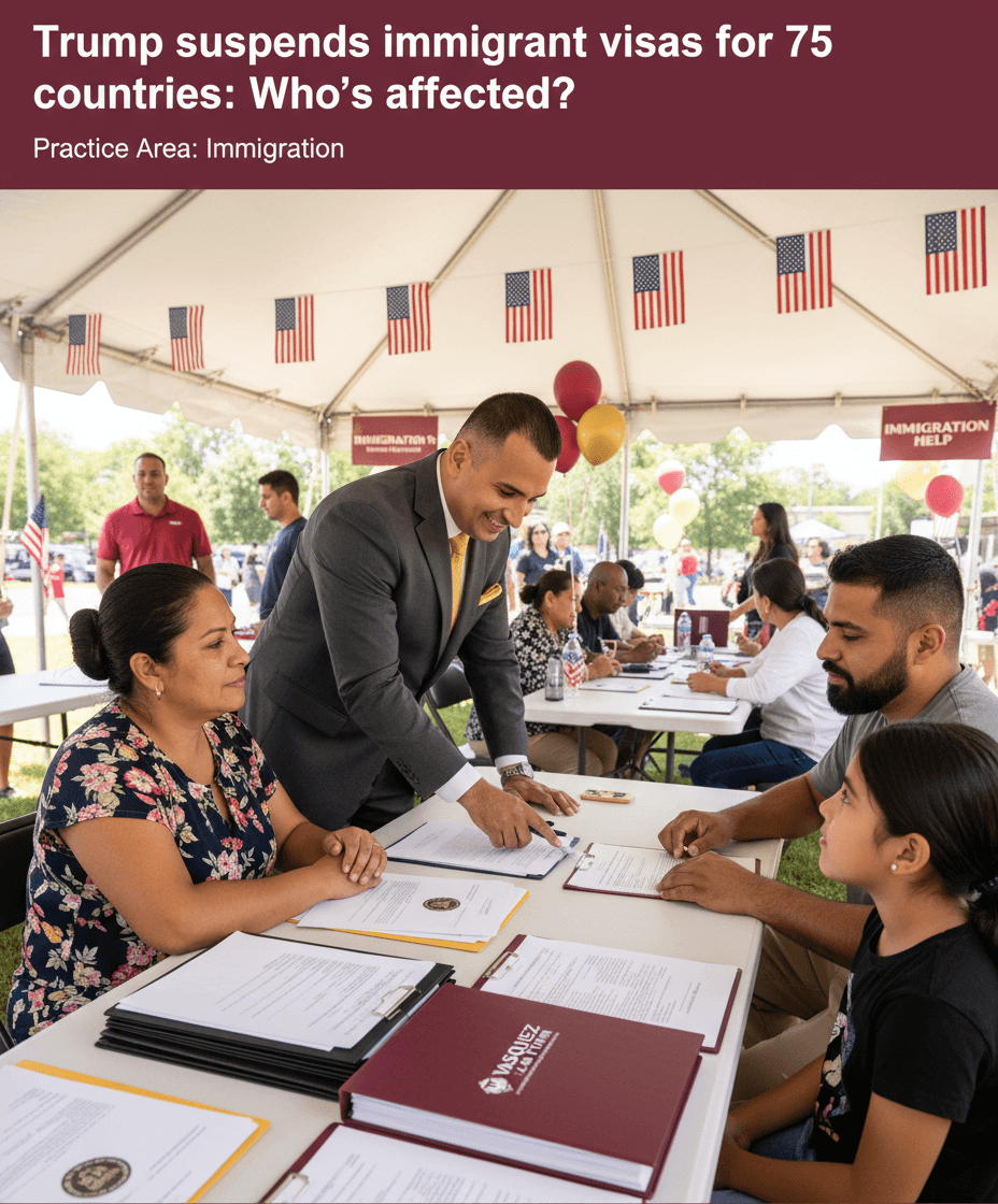 Who Is Affected by Trump Suspending Immigrant Visas for 75 Countries