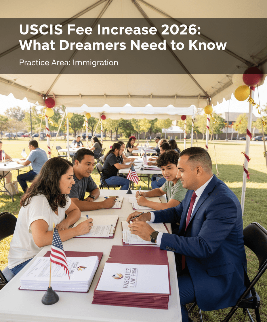 What Dreamers Need to Know About the USCIS Fee Increase in 2026