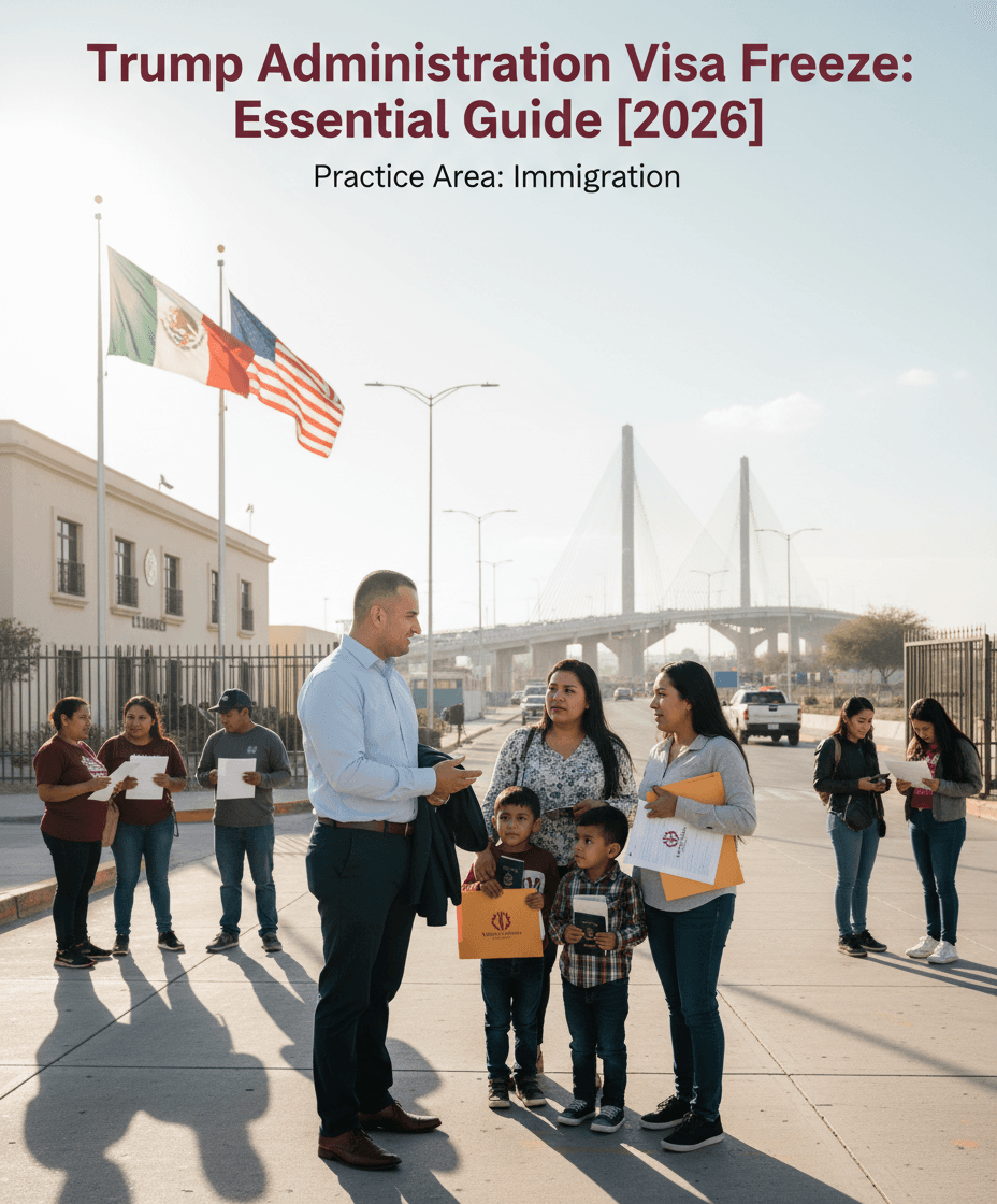 What the Trump Administration Visa Freeze Means for Immigrants in 2026