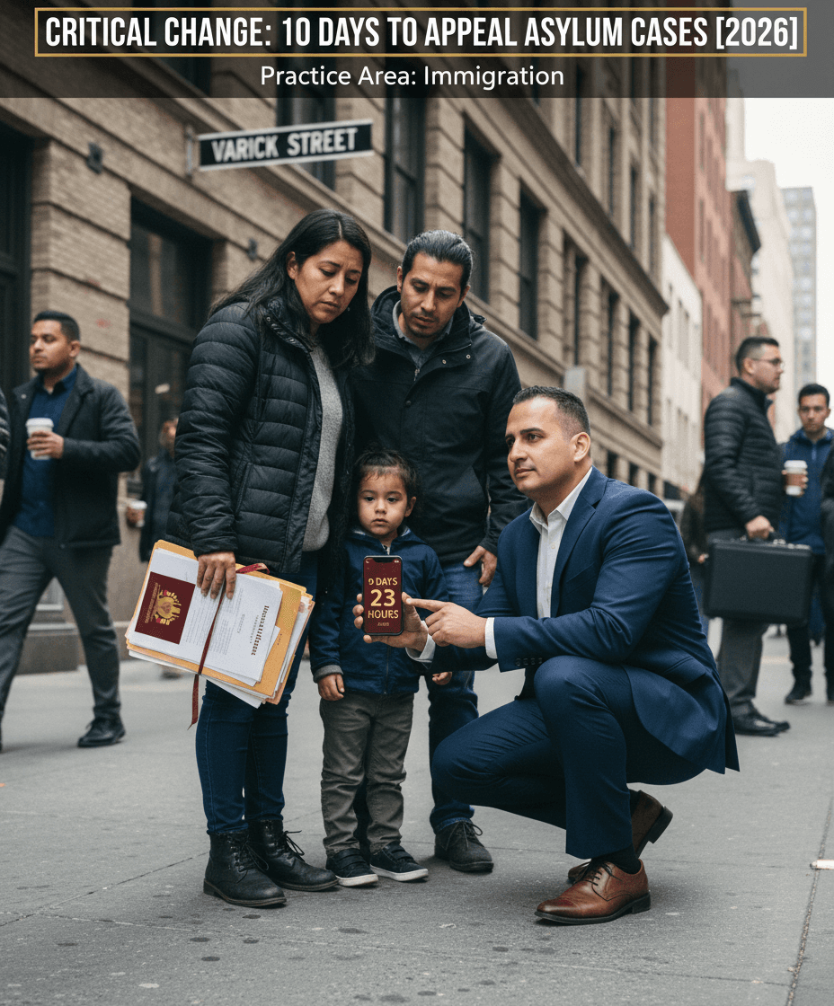 Por Qué Solo Tiene 10 Días para Apelar Su Caso de Asilo en 2026