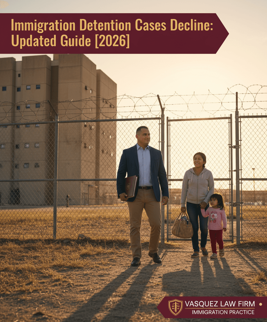 Disminución de Casos de Detención Migratoria: Guía Actualizada 2026