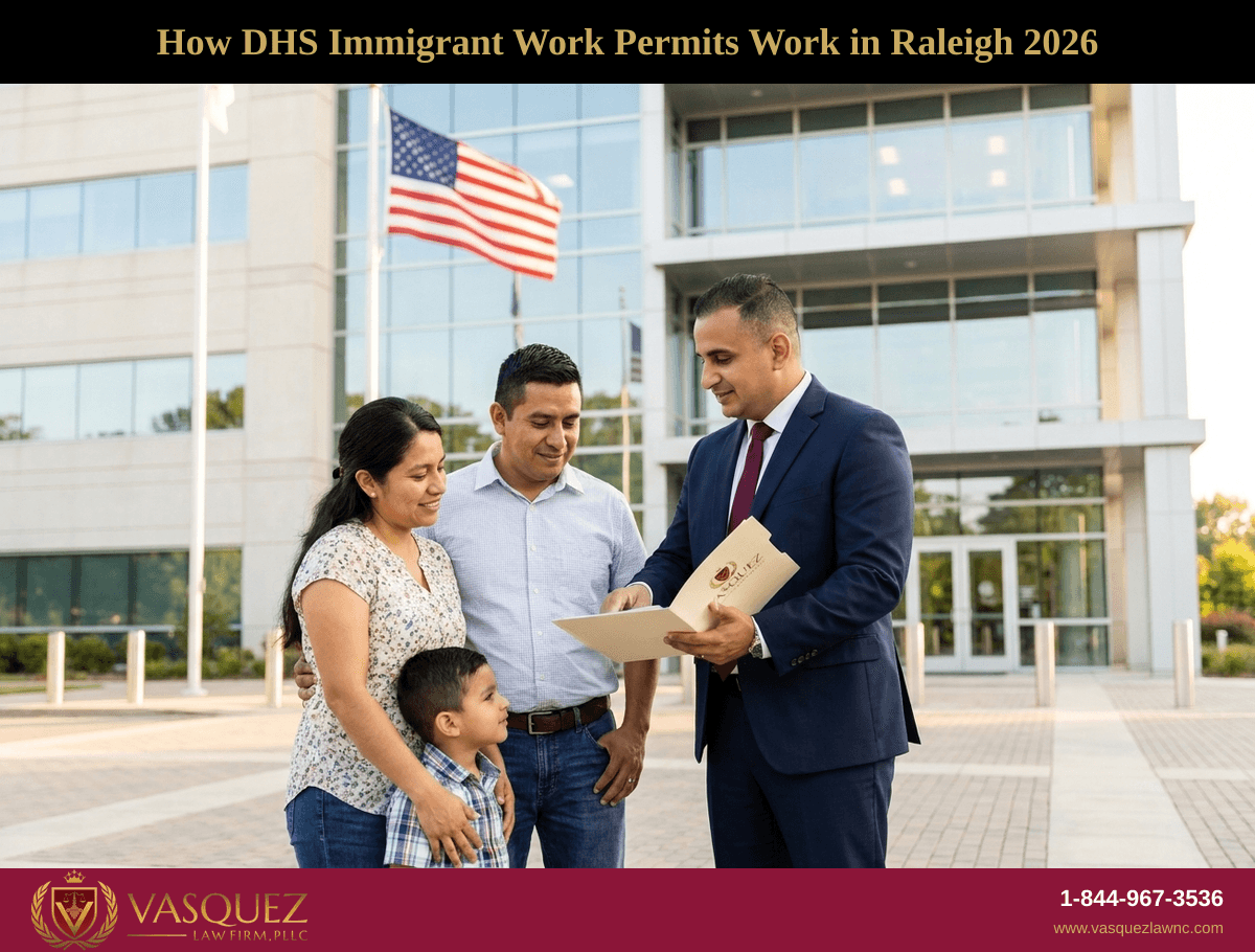 How DHS Immigrant Work Permits Work in Raleigh 2026