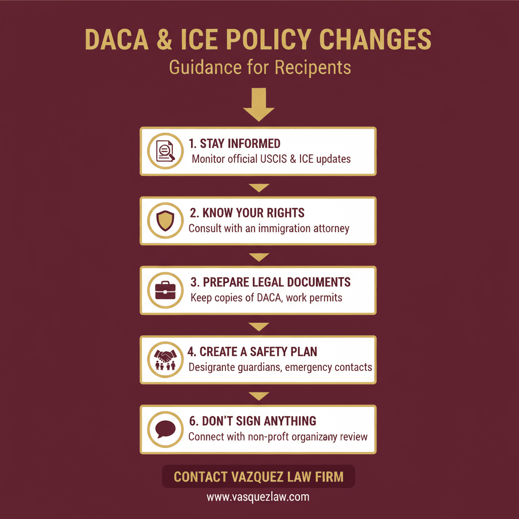 Estadísticas Clave y Datos para Cambios en la Política de Aplicación de ICE que Afectan a los Beneficiarios de DACA en 2026