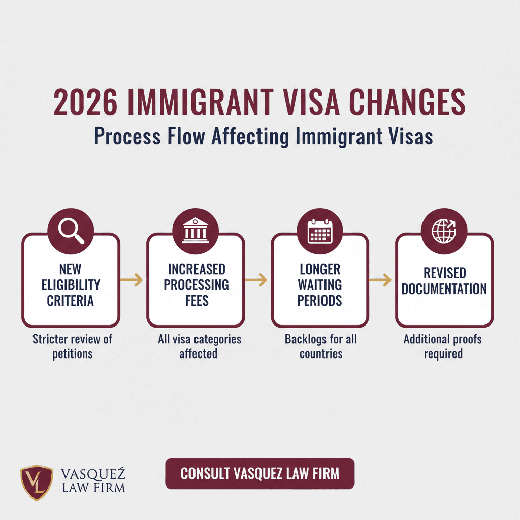 Estadísticas Clave y Datos para Cómo los Cambios en las Visas de Inmigrantes Basadas en Familia y Empleo le Afectan en 2026