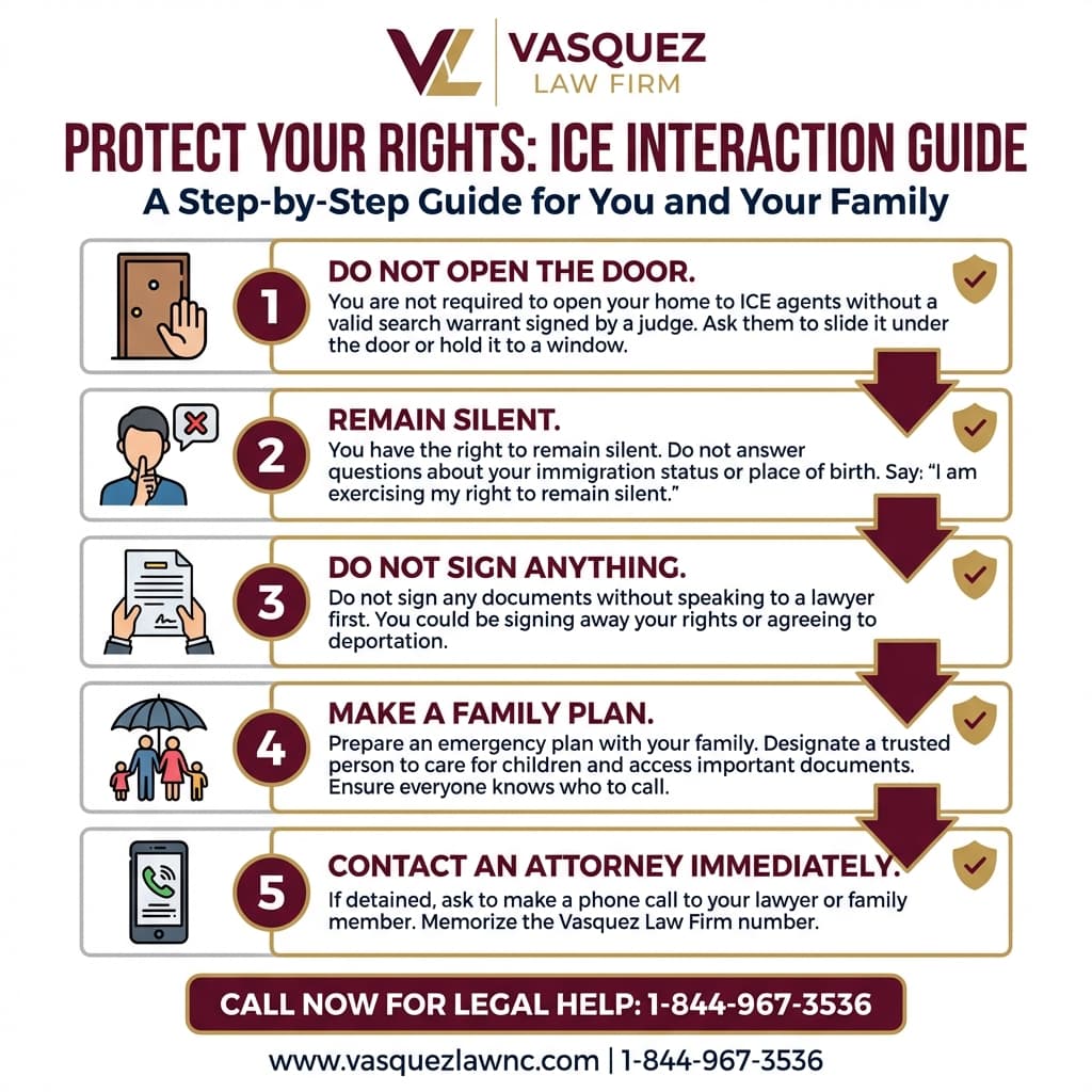 Estadísticas Clave y Datos para Cómo Proteger Sus Derechos Durante Arrestos de ICE en Tallahassee en 2026