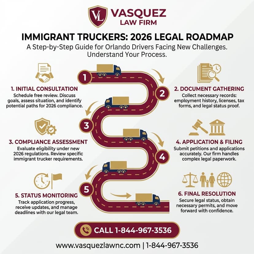 Key Statistics and Data for What Happens to Immigrant Truckers in Orlando in 2026?