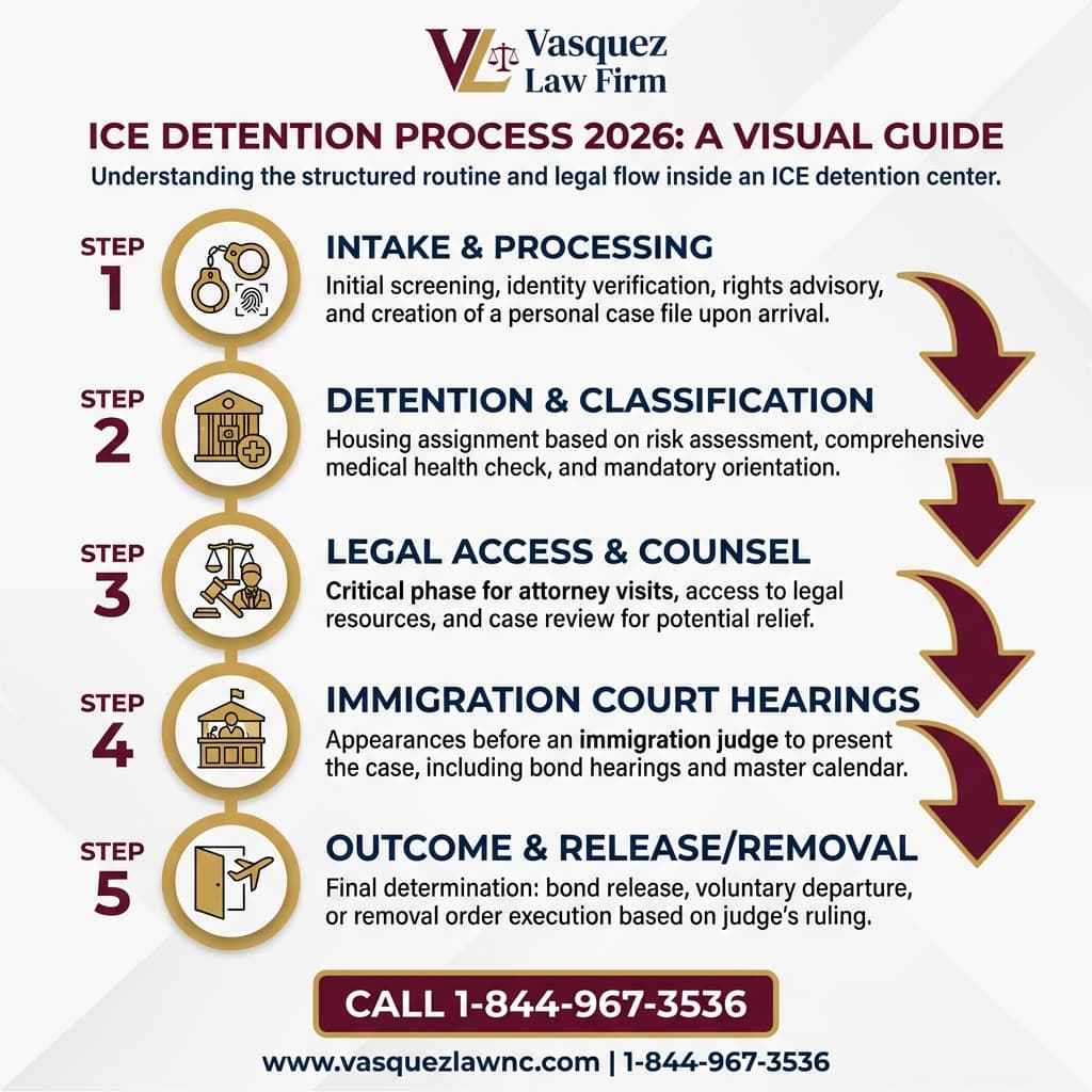 Estadísticas Clave y Datos para Así Operan los Centros de Detención Migratoria de ICE en Orlando en 2026