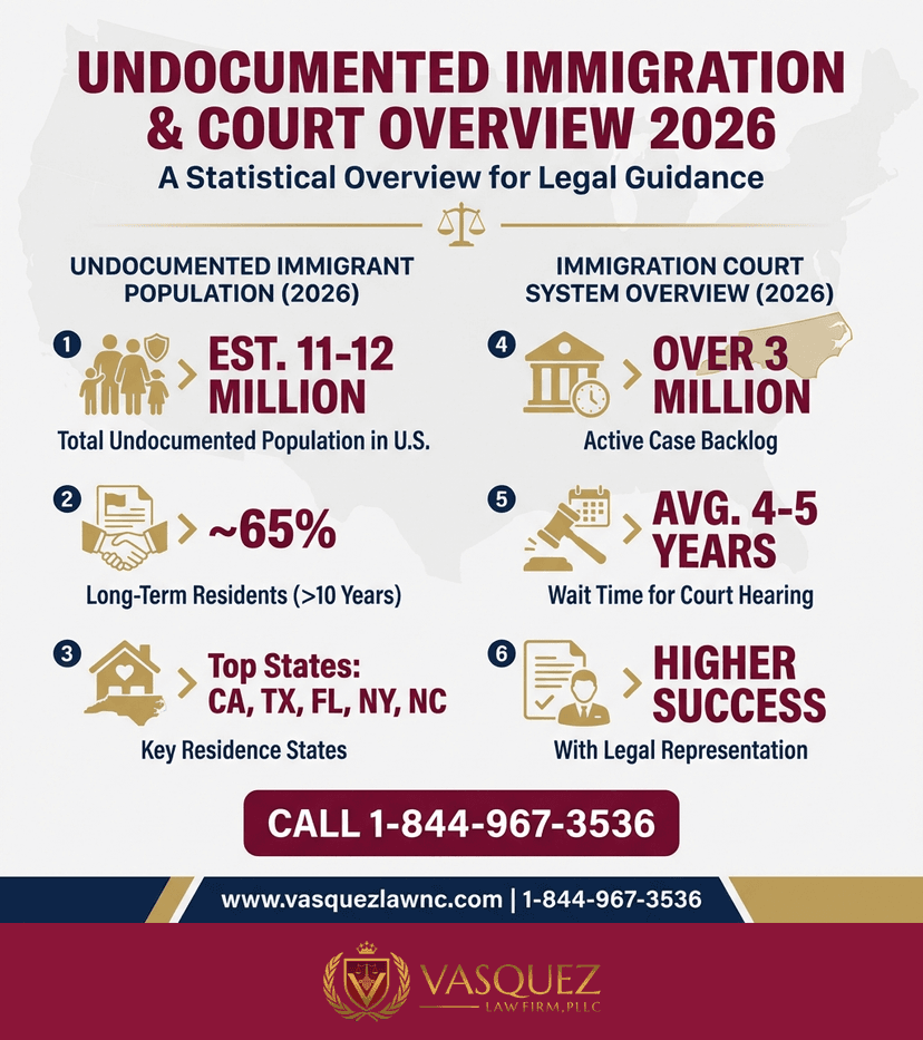Key Statistics and Data for What Happens If You're an Undocumented Immigrant in 2026