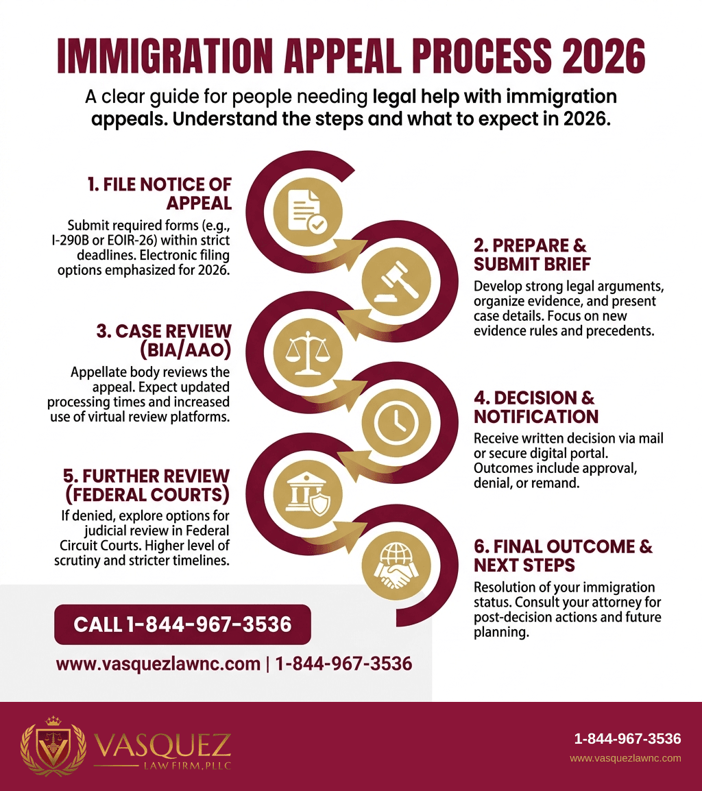 Estadísticas Clave y Datos para Cómo un Abogado de Apelaciones de Inmigración Puede Ayudarte en Raleigh en 2026