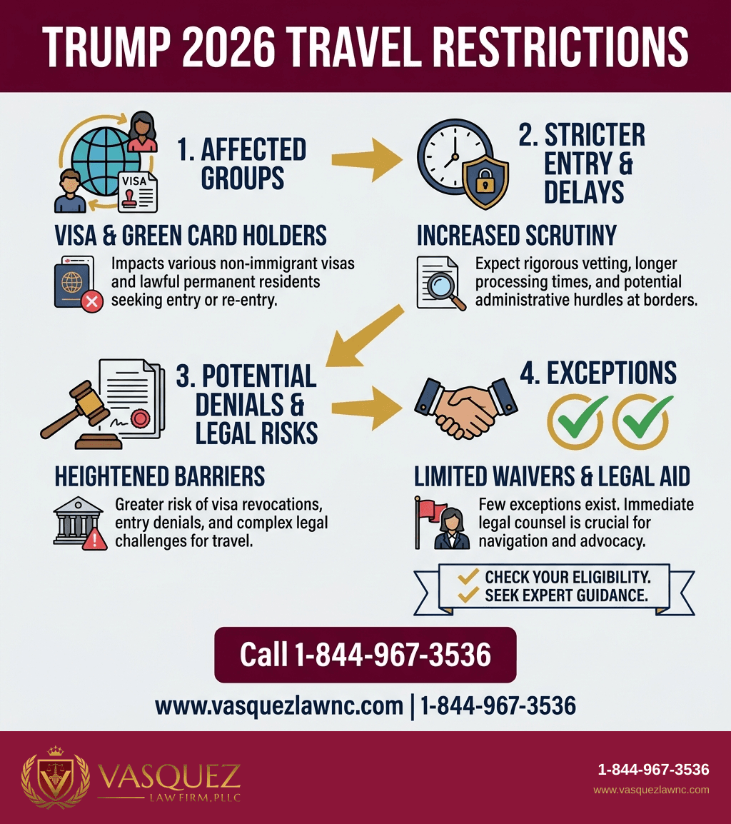 Estadísticas Clave y Datos para Nuevas Restricciones de Viaje en 2026: Impacto en Titulares de Visa y Residencia