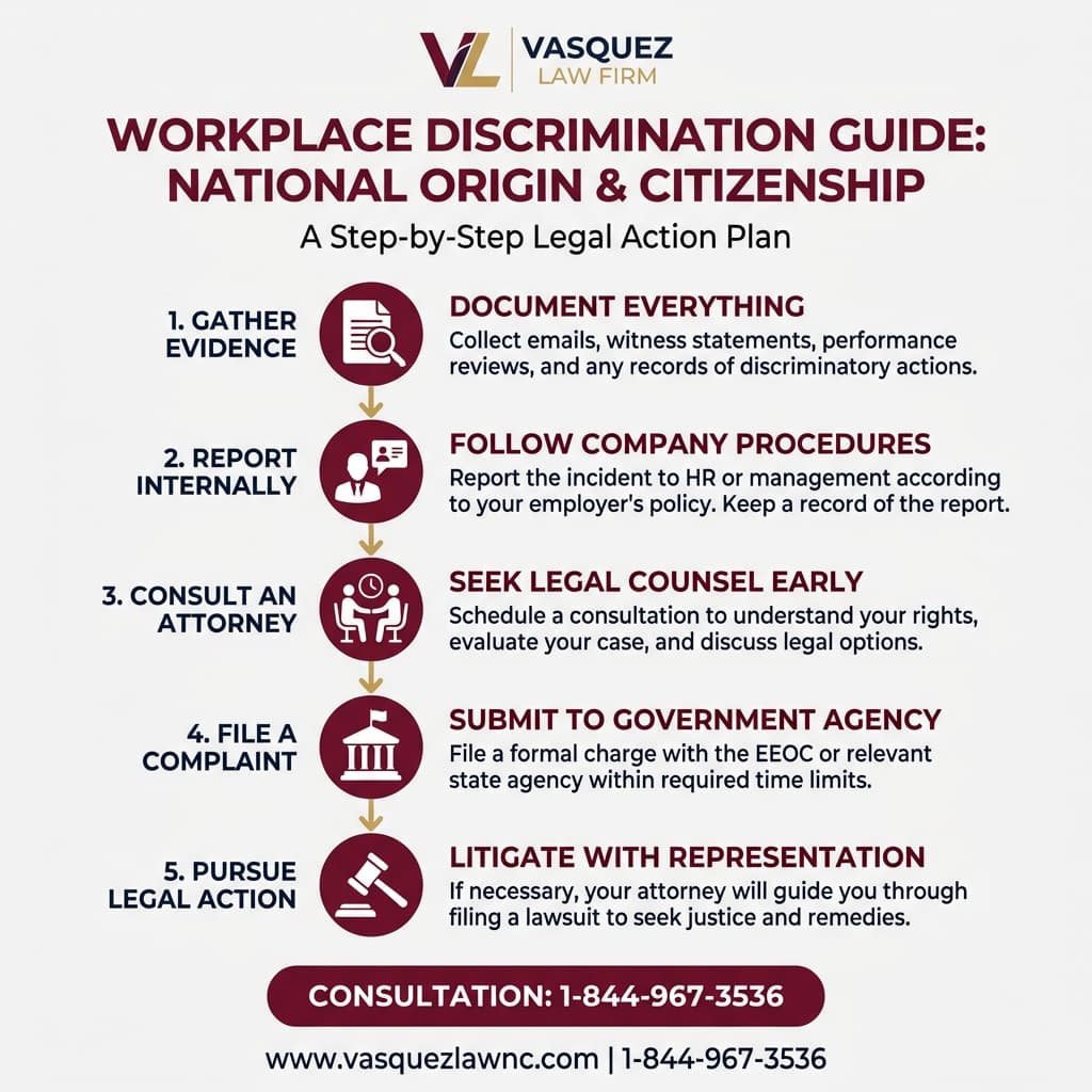 Línea de Tiempo del Proceso para Discriminación Laboral a Inmigrantes: Conozca Sus Derechos en 2026