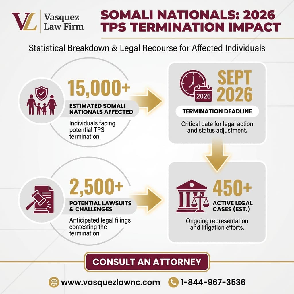 Línea de Tiempo del Proceso para Demanda de TPS Somalia: Implicaciones Clave para su Estatus Migratorio en 2026