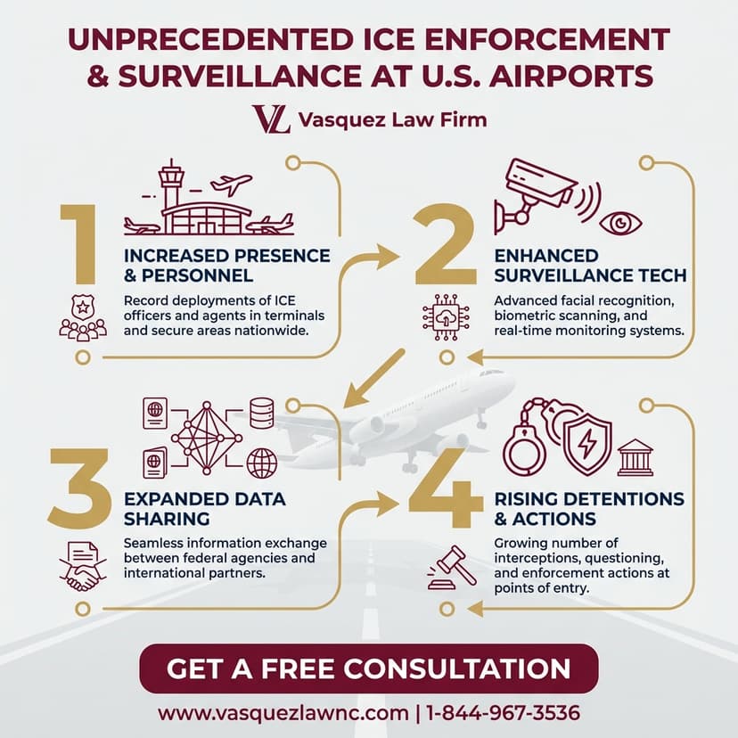 Process Timeline for What Happens When ICE Airport Security Checks You in 2026