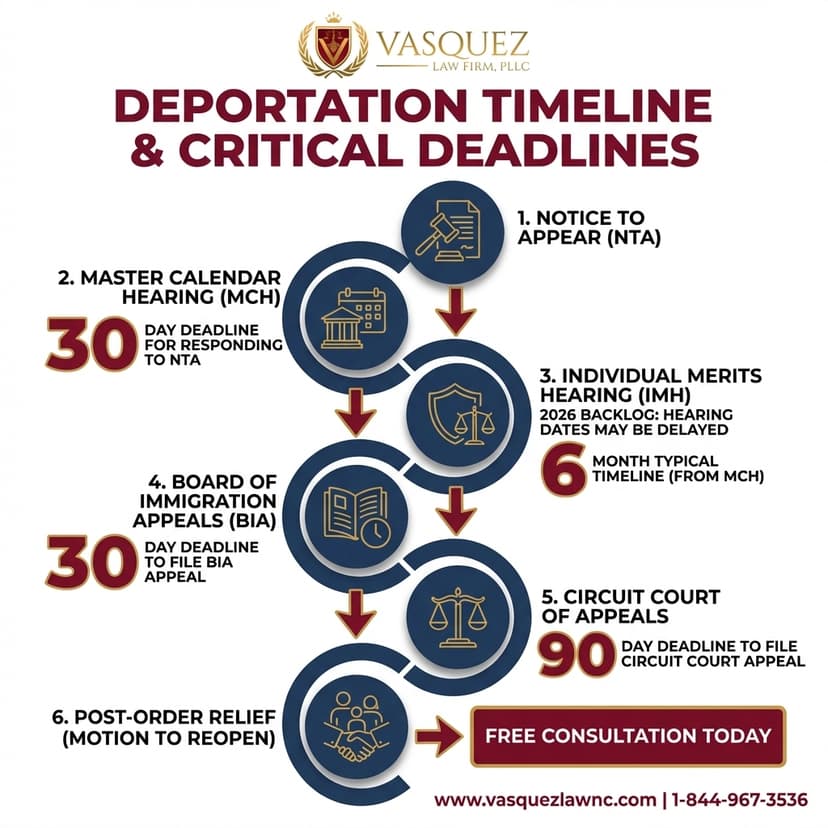 Process Timeline for How Deportations Happen and What You Should Know in 2026