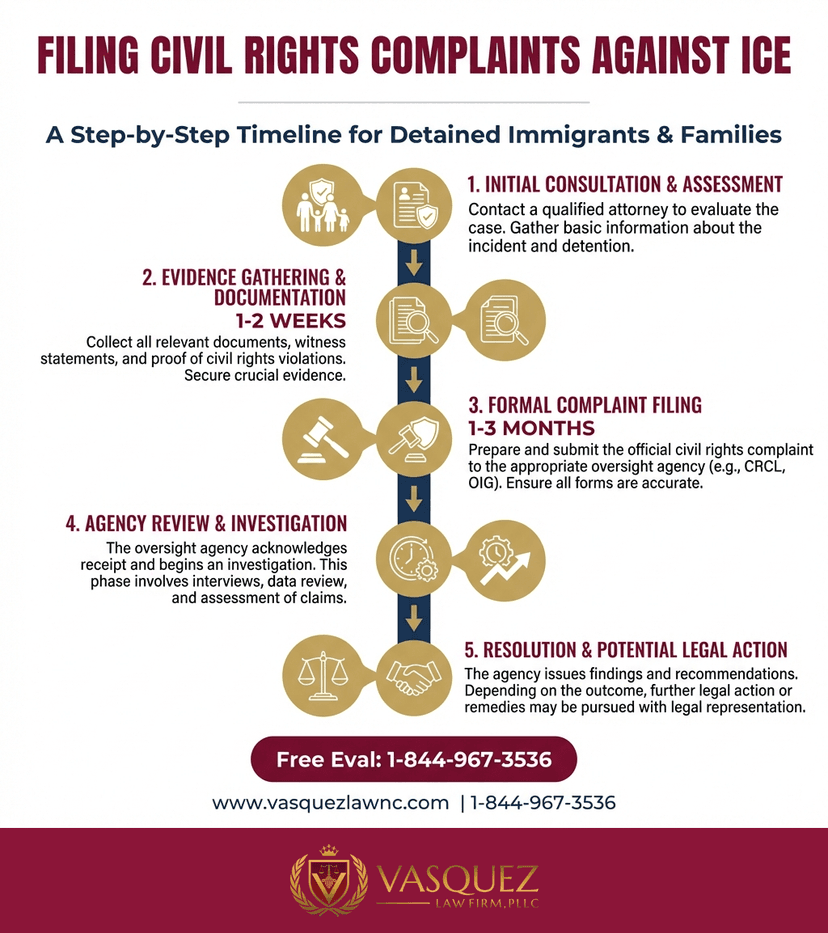 Process Timeline for How ICE Abuse Claims Impact Detained Immigrants in 2026