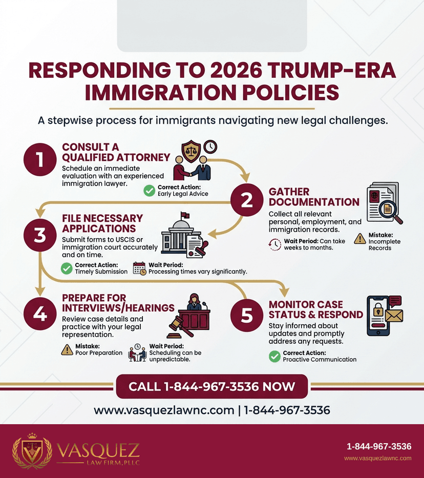 Process Timeline for What Trump Administration Changes Mean for Immigration in 2026