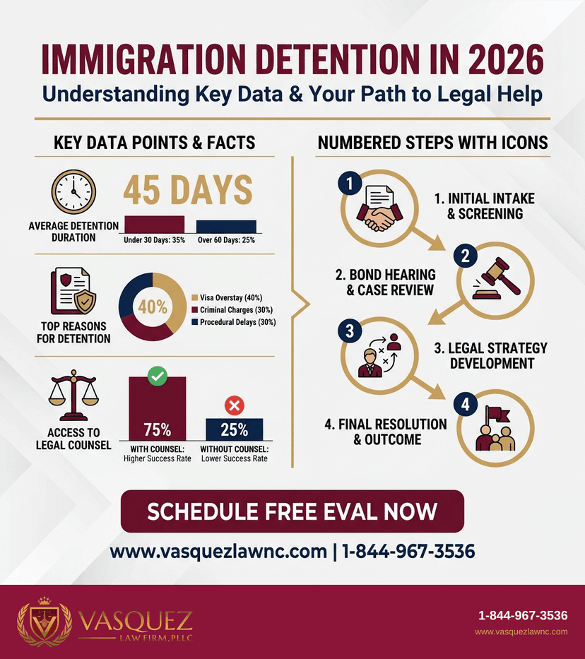 Process Timeline for What Happens At an Immigration Detention Center in 2026