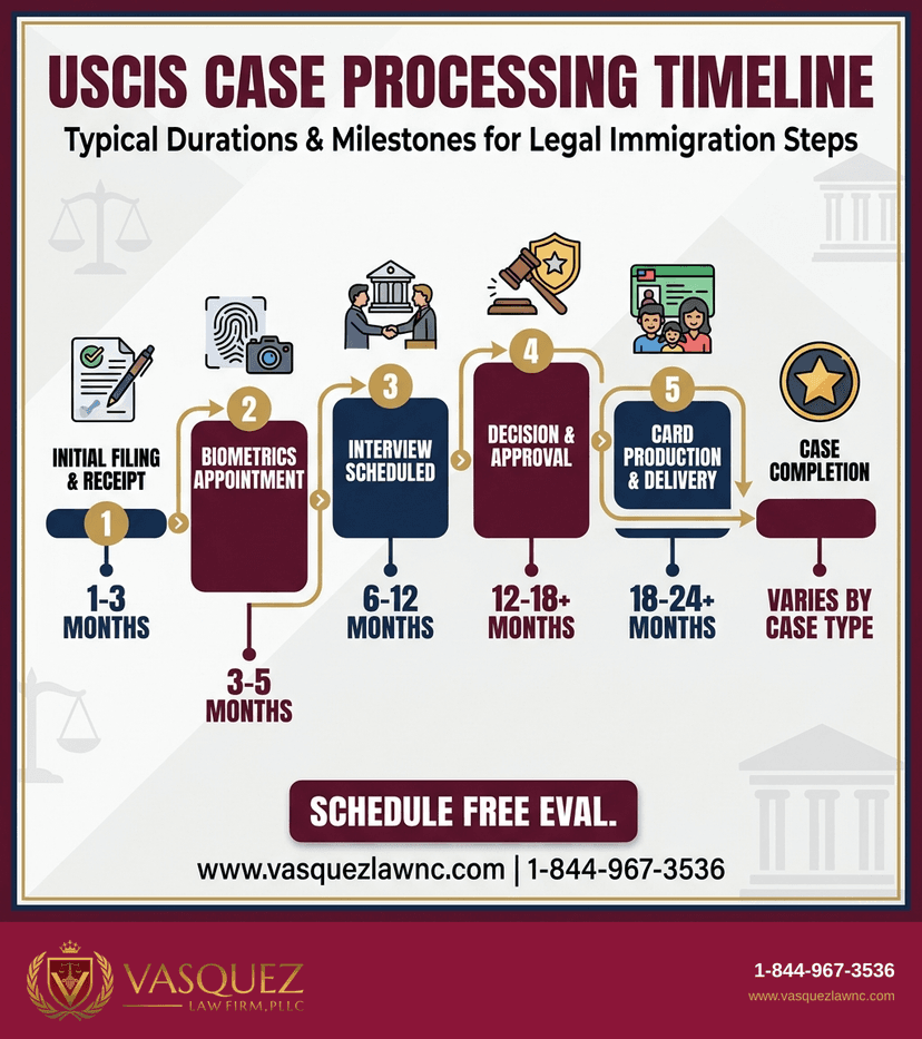 Process Timeline for How USCIS Affects Your Immigration Case in 2026