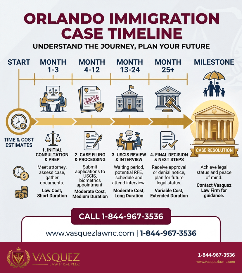 Process Timeline for How Immigration Policies Affect You in Orlando in 2026