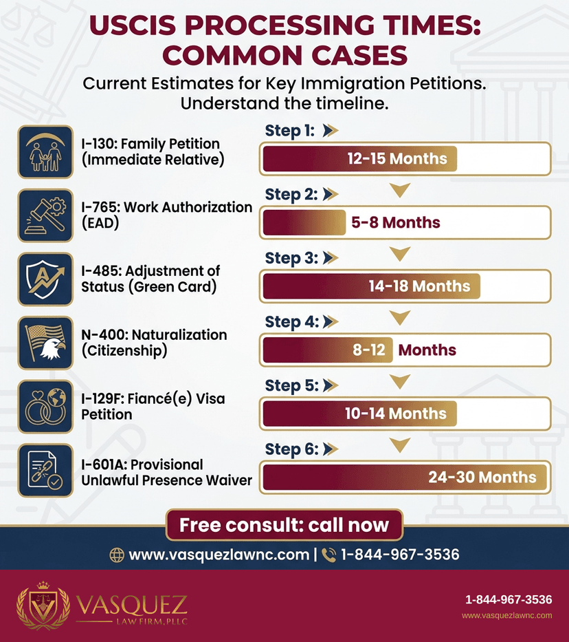 Process Timeline for How USCIS Works and What to Expect in 2026
