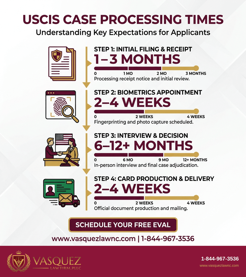 Process Timeline for How USCIS Works and What to Expect in Orlando in 2026