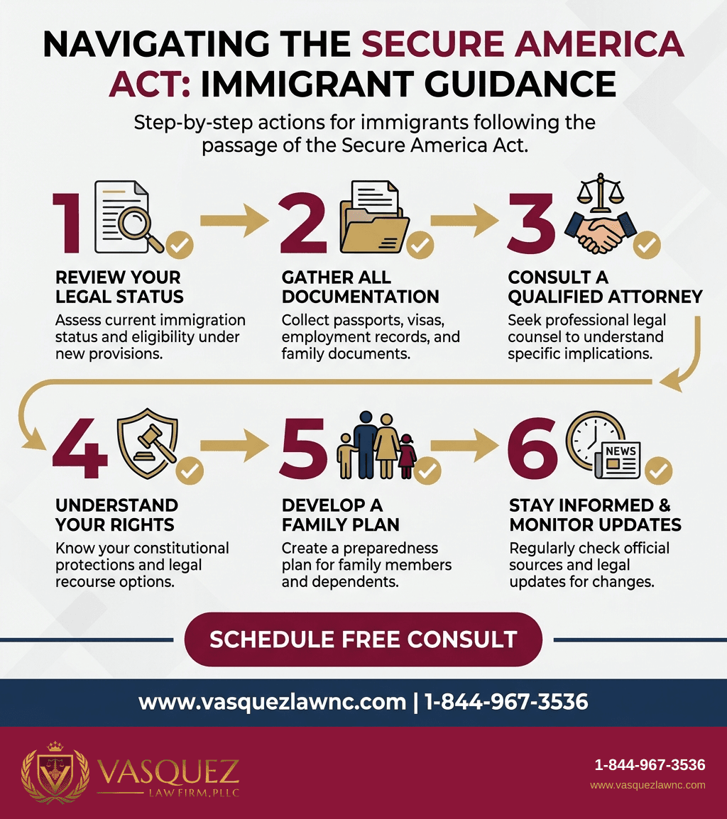 Línea de Tiempo del Proceso para Ley Secure America 2026: Cómo Funciona y Su Impacto en la Inmigración