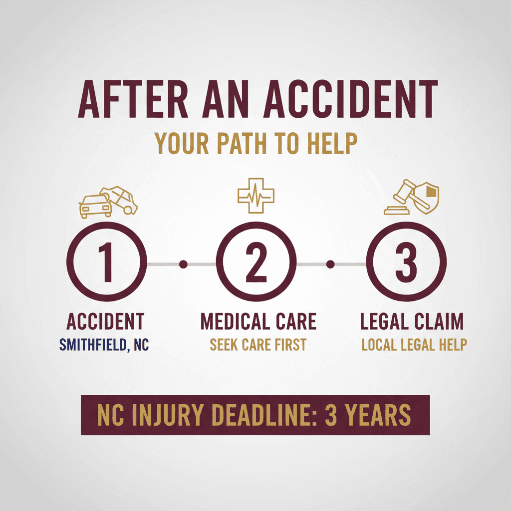 Estadísticas Clave y Datos para Cómo Encontrar un Abogado de Accidentes Cerca de Usted en Smithfield NC