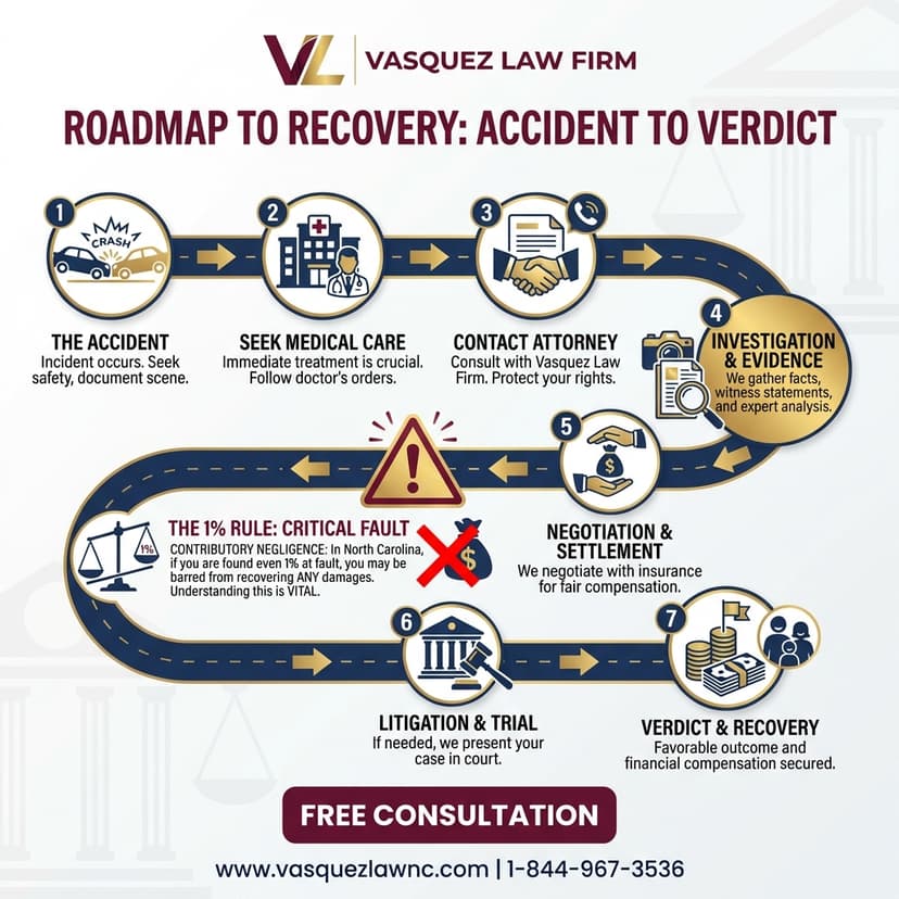 Process Timeline for What to Expect From Car Accident Verdicts in North Carolina in 2026