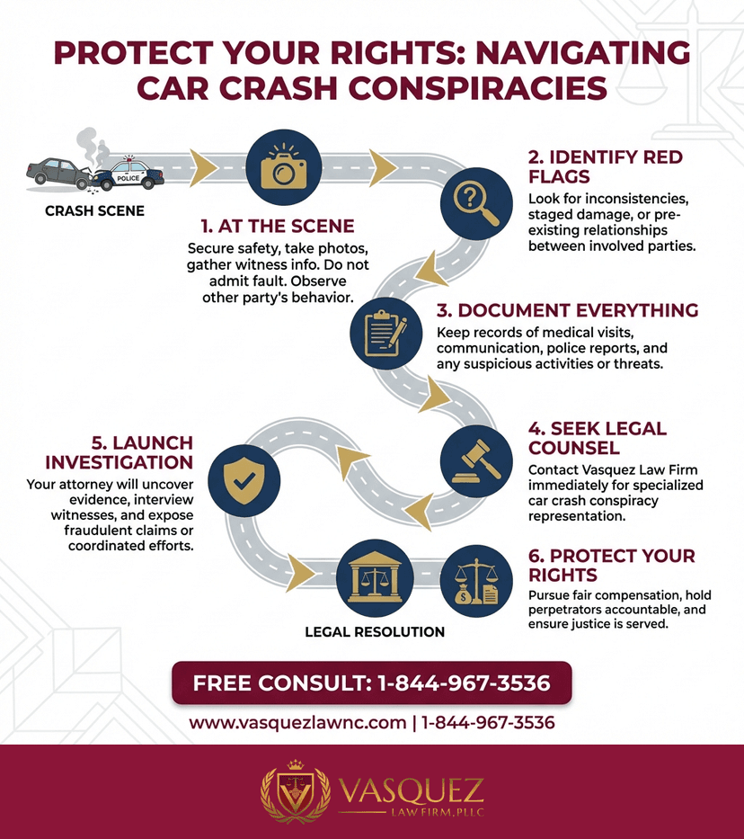 Process Timeline for What Is a Car Crash Conspiracy and How Does It Affect You in 2026