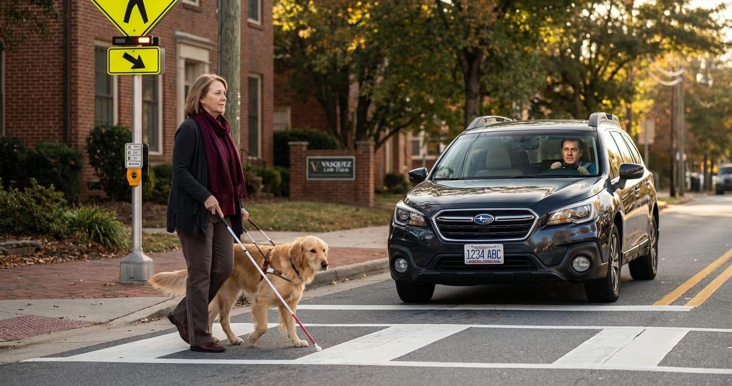 Lo que Necesita Saber Sobre las Multas de la Ley de Cruce Peatonal en NC y Sus Derechos