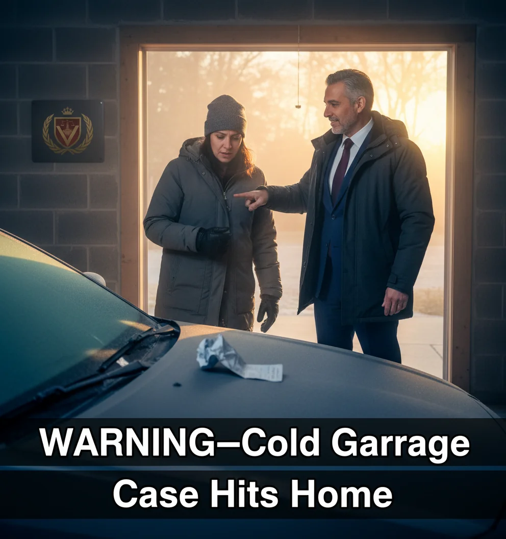 traffic ticket lawyer NC: WARNING—Cold Garage Case Hits Home